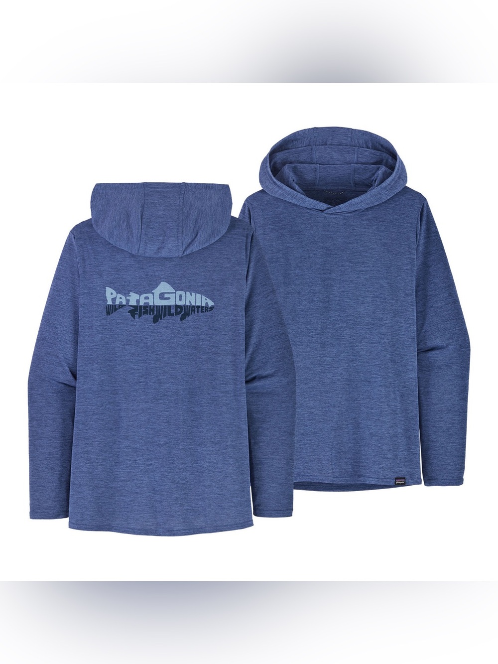 Patagonia Capilene Cool Daily Long Sleeve t shirt Hoodie Tee women’s XL navy